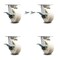 Service Caster 5 Inch Kingpinless Nylon Wheel Caster Brakes 2 Swivel Locks, 4PK SCC-KP30S520-NYR-SLB-BSL-2-SLB-2 - alternate 1